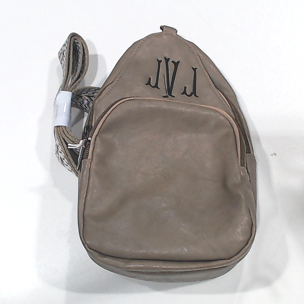 BLOOPER BAG: Monogrammed Sling Purse