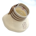 BLOOPER ACCESSORY: Monogrammed Packable Straw Visor