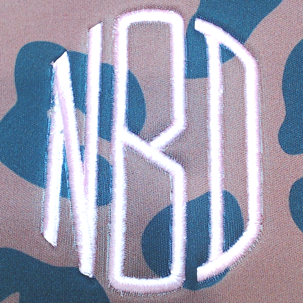 BLOOPER BAG: Monogrammed Neoprene Wristlet
