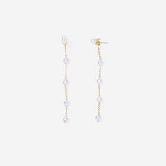 Pearl Duster Earrings