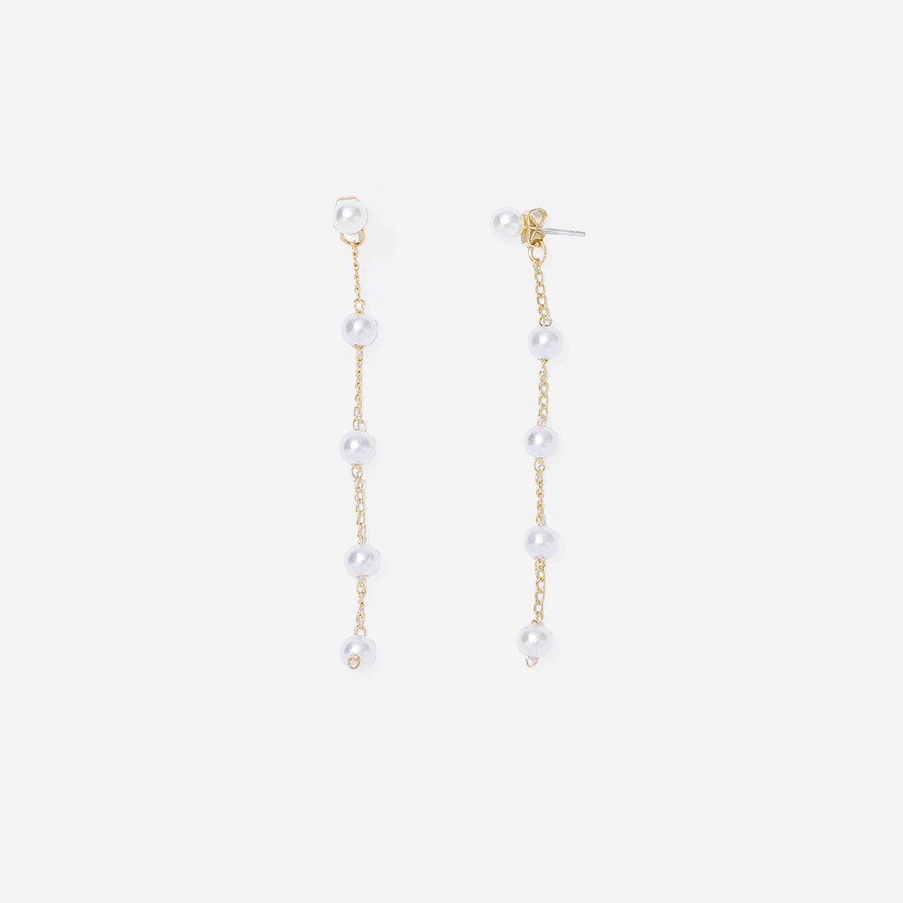 Pearl Duster Earrings