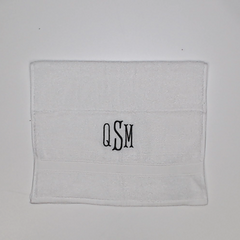 BLOOPER ACCESSORY: Monogrammed Hand Towel