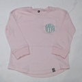 BLOOPER KIDS: Monogrammed Kids Long Sleeve Shirt