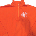 BLOOPER CLOTHING: Monogrammed Quarter Zip Sweatshirt