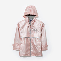 Monogrammed Youth New England Rain Jacket