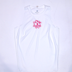BLOOPER CLOTHING: Monogrammed Exercise Tank