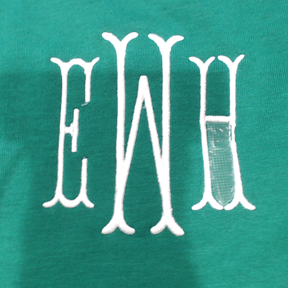 BLOOPER CLOTHING: Monogrammed Waffle Snap Pullover