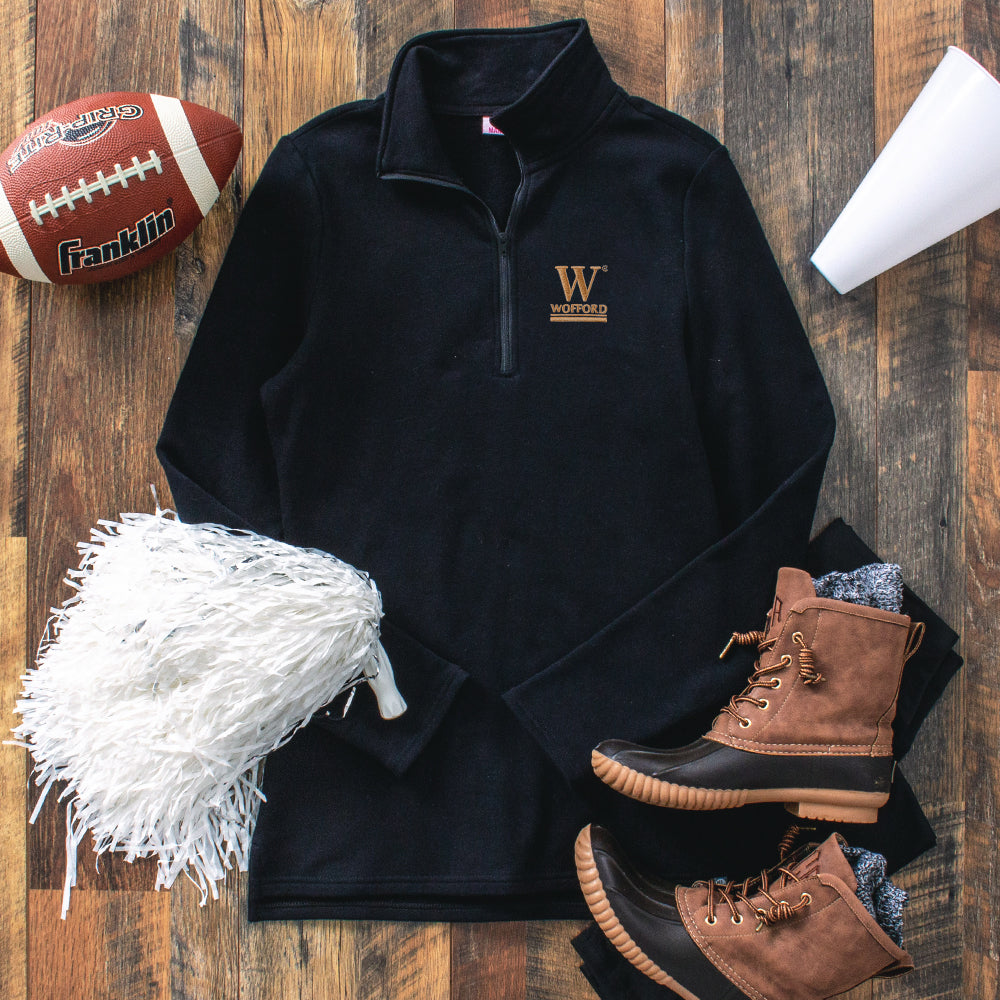 wofford pullover sweatshirt in black ootd