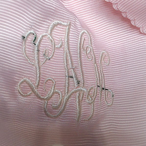BLOOPER KIDS: Monogrammed Girls Hair Bow