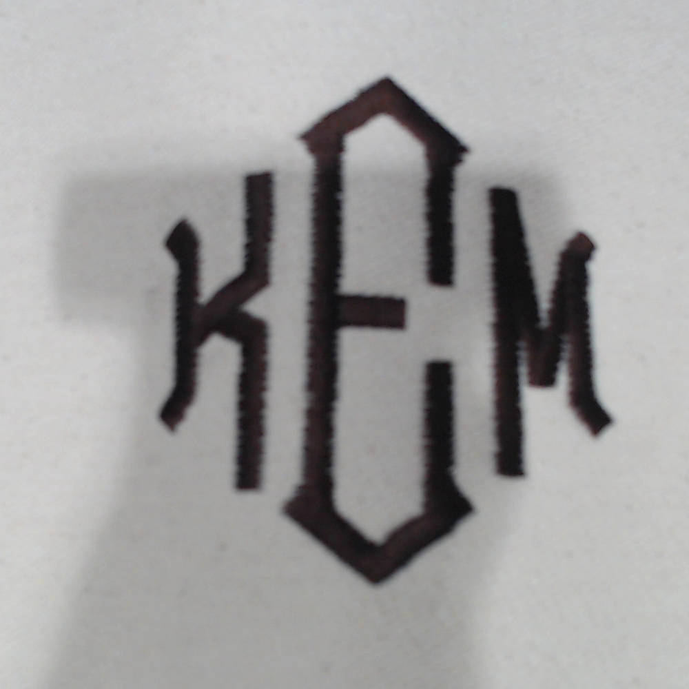 BLOOPER BAG: Monogrammed Vintage Weekender