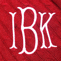 BLOOPER KIDS: Monogrammed Kids Poncho