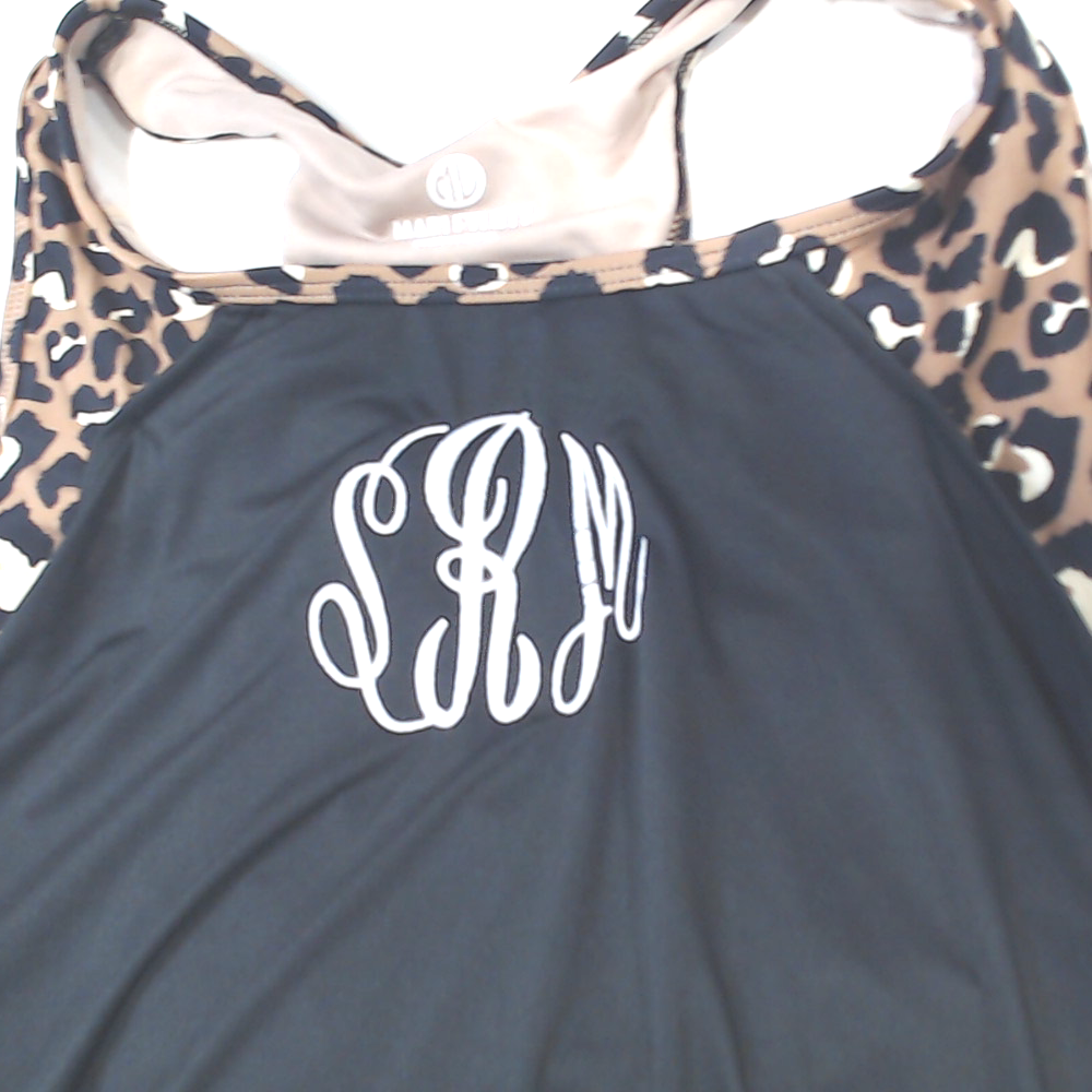 BLOOPER SWIM: Monogrammed Tankini