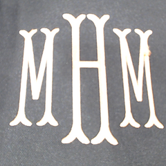 BLOOPER BAG: Monogrammed Rolling Duffel Bag