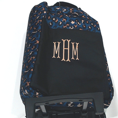 BLOOPER BAG: Monogrammed Rolling Duffel Bag