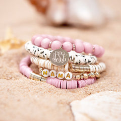mama bracelet in sand