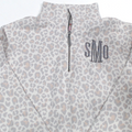 BLOOPER CLOTHING: Monogrammed Quarter Zip Sweatshirt