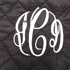 BLOOPER BAG: Monogrammed Diamond Quilted Crossbody