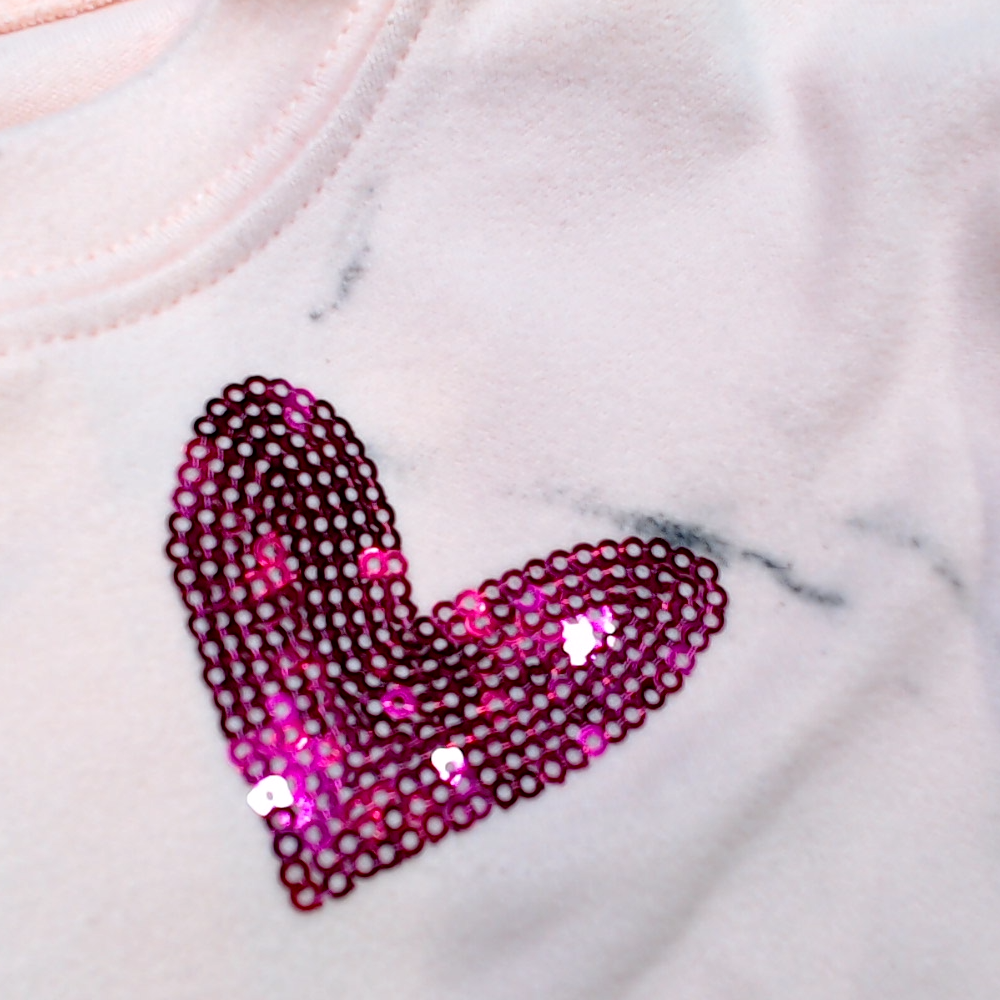 BLOOPER KIDS: Monogrammed Kids Puff Sleeve Sweatshirt