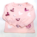 BLOOPER KIDS: Monogrammed Kids Puff Sleeve Sweatshirt