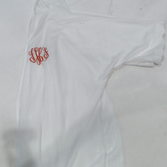 BLOOPER CLOTHING: Monogrammed Scalloped Robe