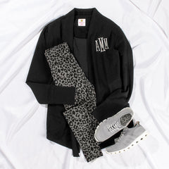 Black Cardigan OOTD