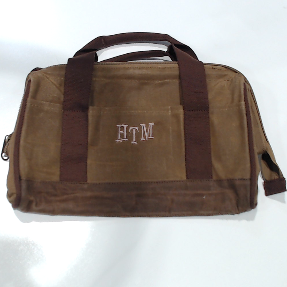 BLOOPER BAG: Personalized Waxed Canvas Tool Bag