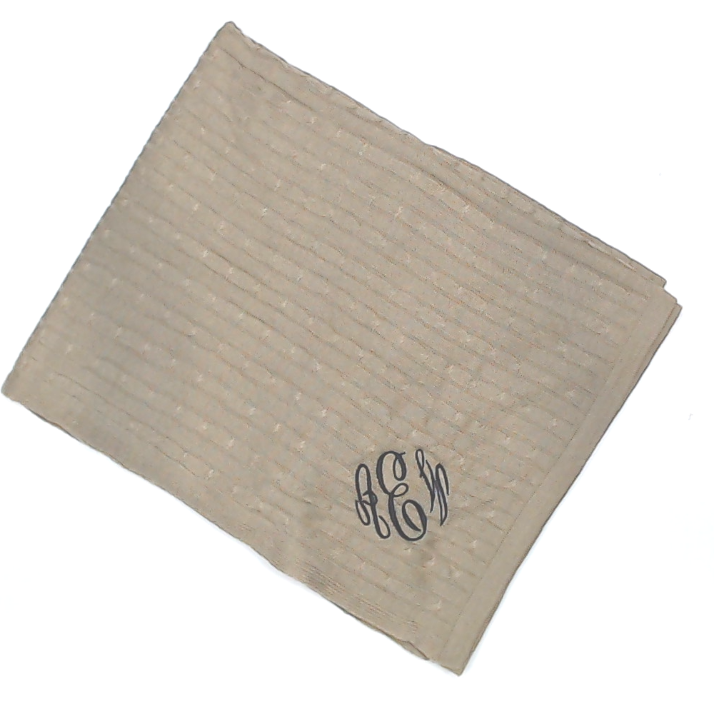 BLOOPER CLOTHING: Monogrammed Poncho