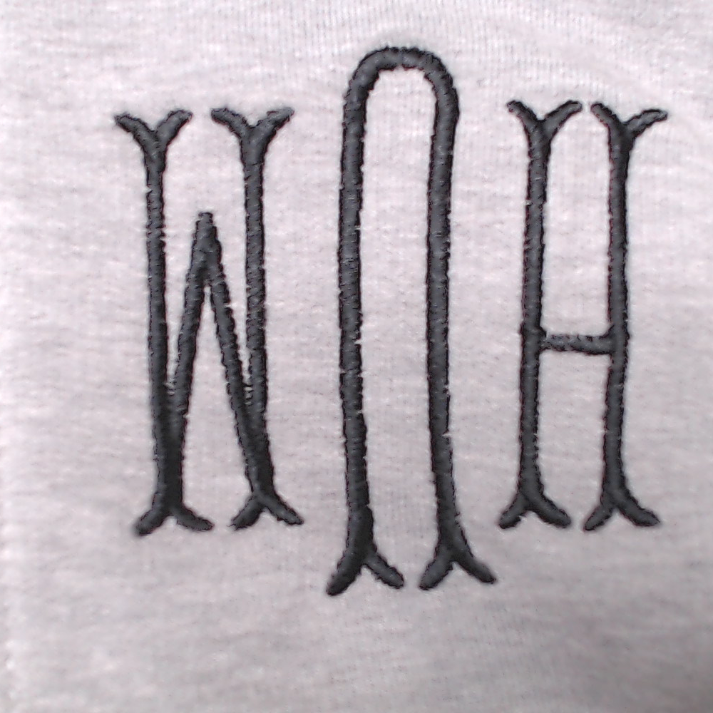 BLOOPER KIDS: Monogrammed Kids Pullover Sweatshirt