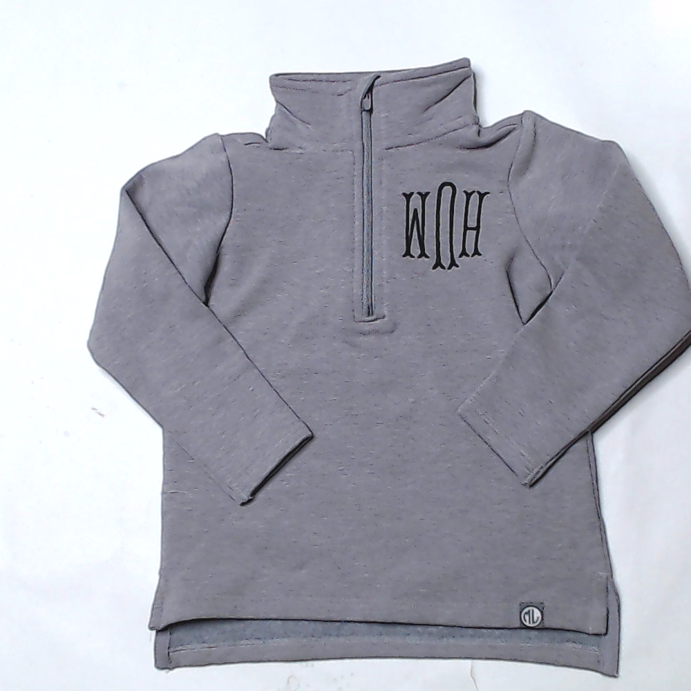 BLOOPER KIDS: Monogrammed Kids Pullover Sweatshirt