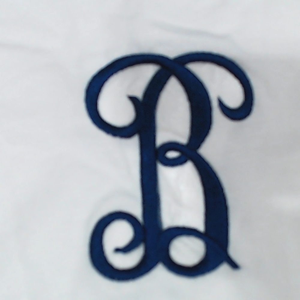 BLOOPER KIDS: Monogrammed Toddler Ruffle Top