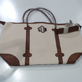 BLOOPER BAG: Monogrammed Vintage Weekender