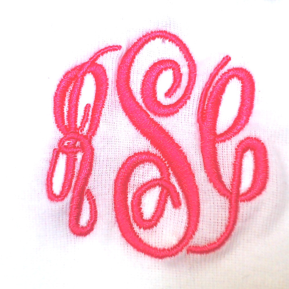 BLOOPER KIDS: Monogrammed Baby Layette Gown