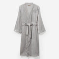 monogrammed full length plush robe