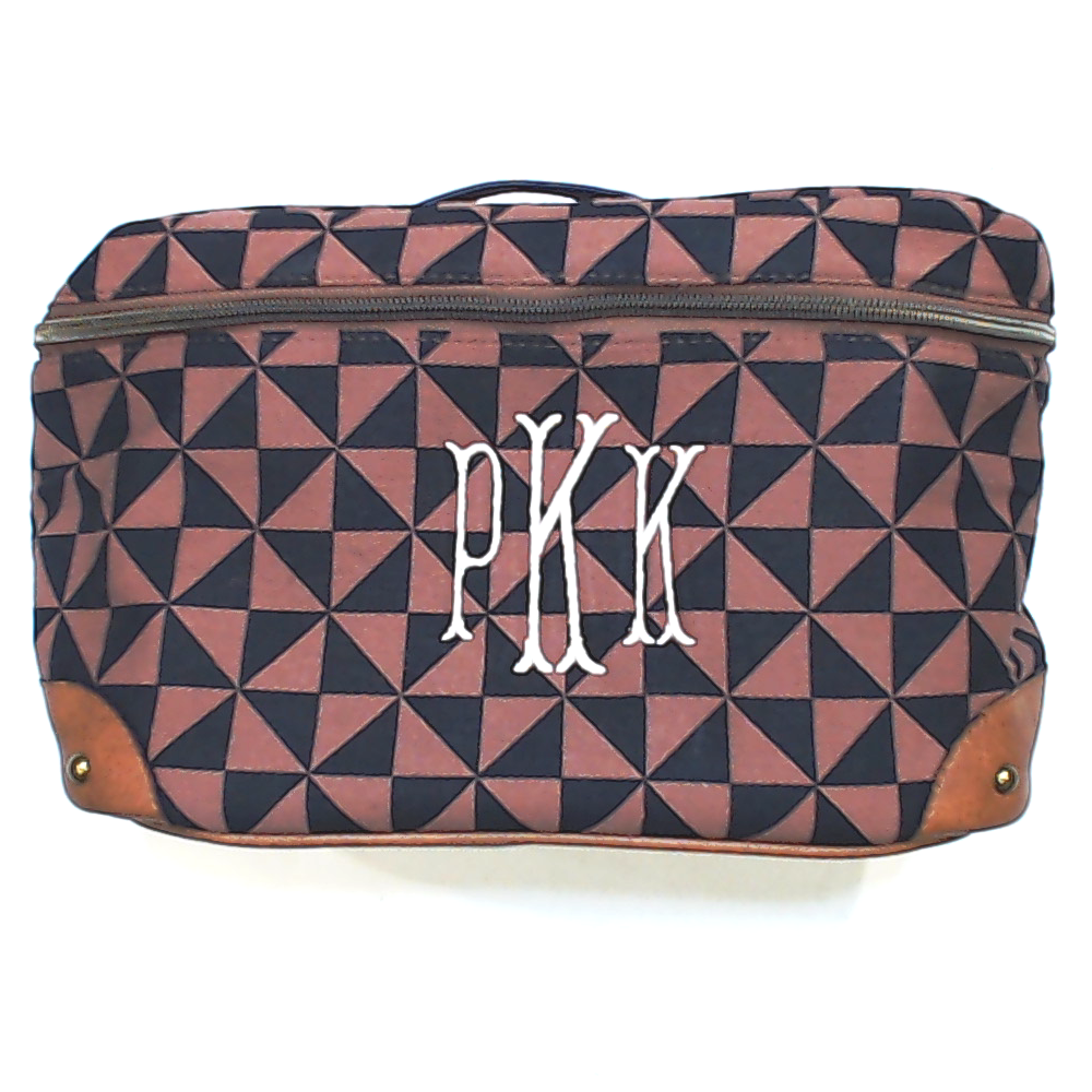 BLOOPER BAG: Monogrammed Vintage Train Case