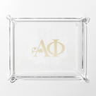 Alpha Phi Acrylic Tray | Clear