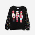 Kids Nutcracker Sweatshirt in Black