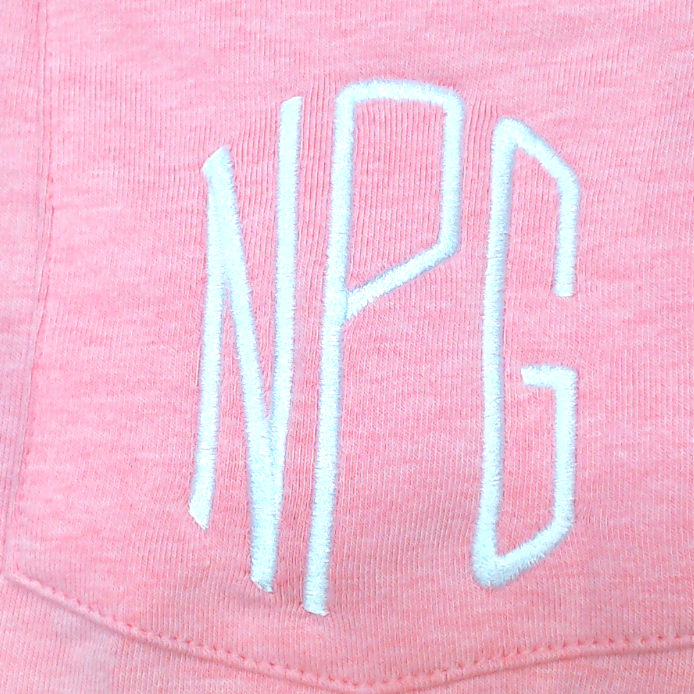 BLOOPER CLOTHING: Monogrammed Pocket T-Shirt