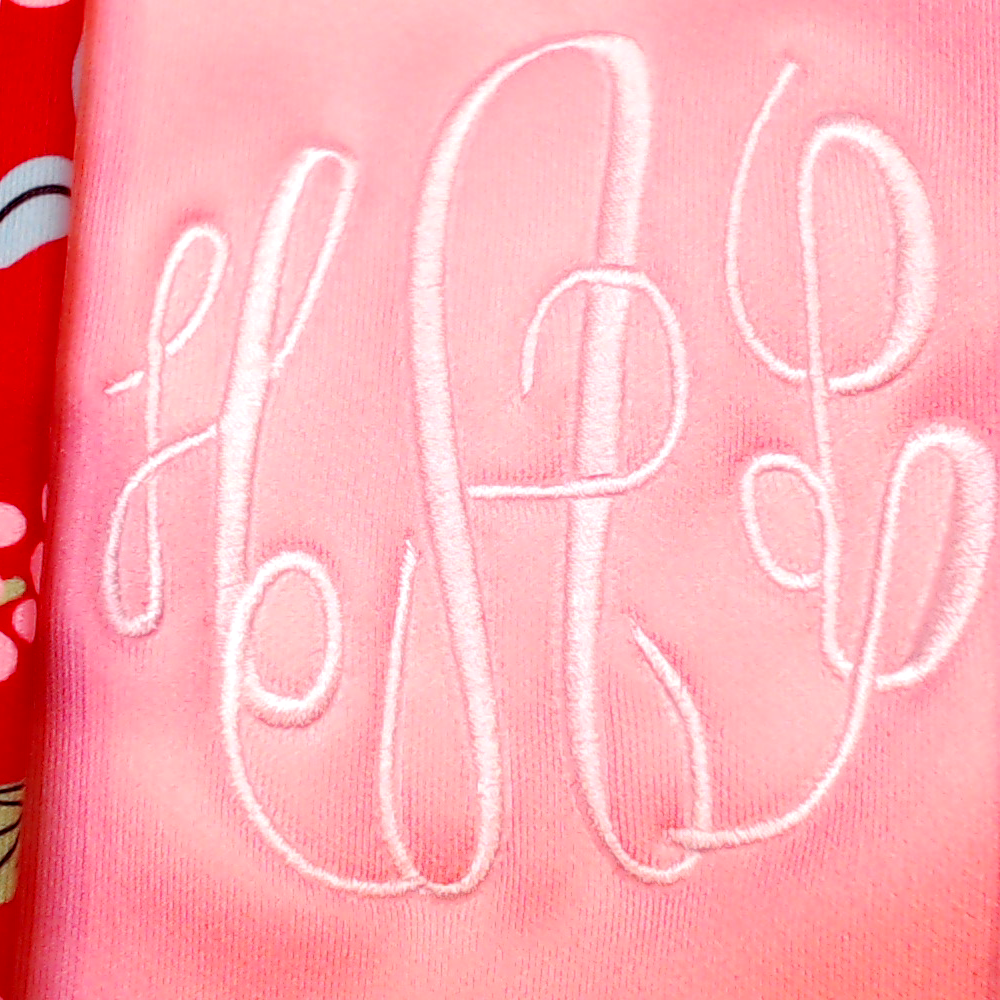 BLOOPER ACCESSORY: Monogrammed Luggage Cover