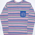 BLOOPER CLOTHING: Monogrammed Patterned Long Sleeve Shirt