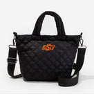 Oklahoma State Cowboys Diamond Quilted Crossbody | Black