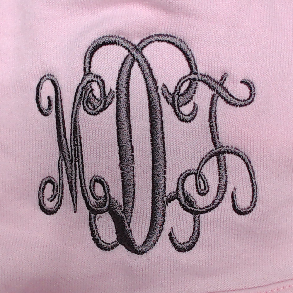 BLOOPER KIDS: Monogrammed Baby Terry Burp Cloth