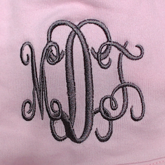 BLOOPER KIDS: Monogrammed Baby Terry Burp Cloth