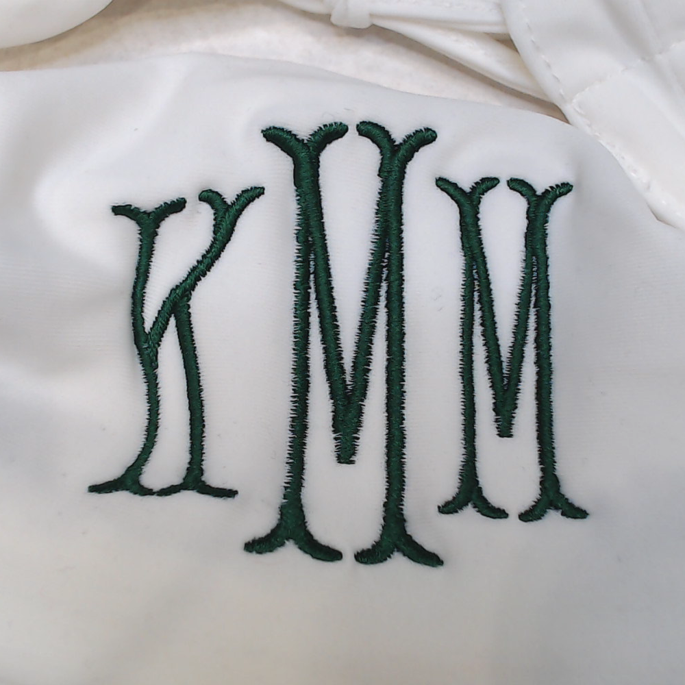 BLOOPER SWIM: Monogrammed Swim Visor