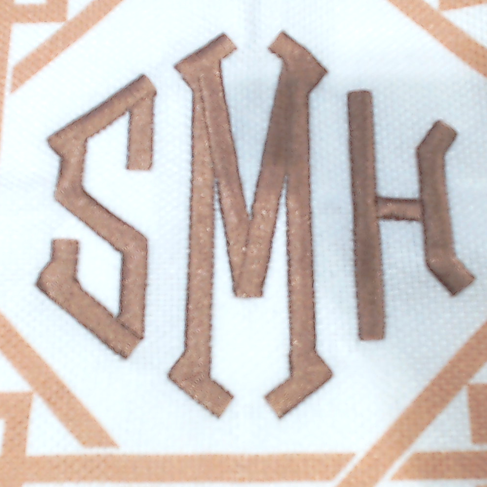 BLOOPER ACCESSORY: Monogrammed Southern Prep Pillow Sham