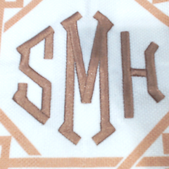 BLOOPER ACCESSORY: Monogrammed Southern Prep Pillow Sham