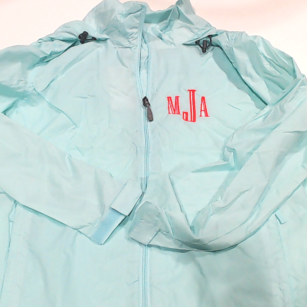 BLOOPER CLOTHING: Monogrammed Lightweight Rain Jacket