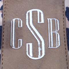 BLOOPER BAG: Monogrammed Pocketbook