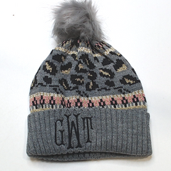 BLOOPER ACCESSORY: Monogrammed Pom Pom Beanie