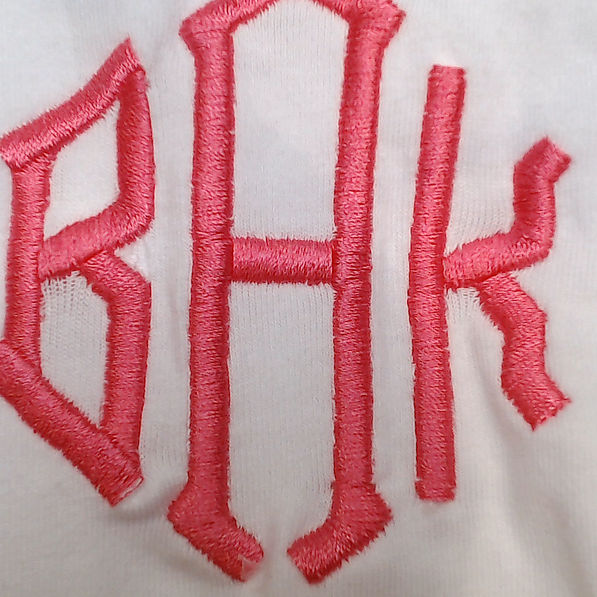 BLOOPER SWIM: Monogrammed Sleeveless Cover Up