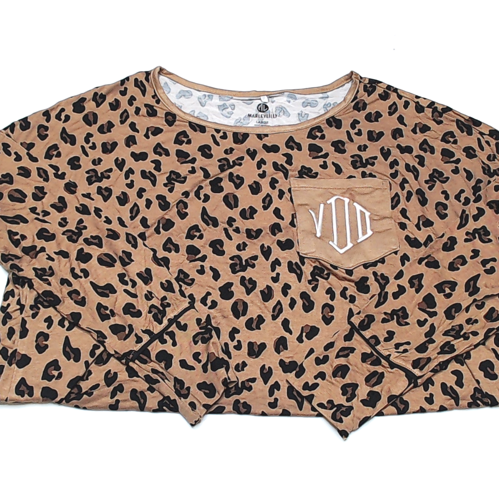 BLOOPER CLOTHING: Monogrammed Pajama Shirt